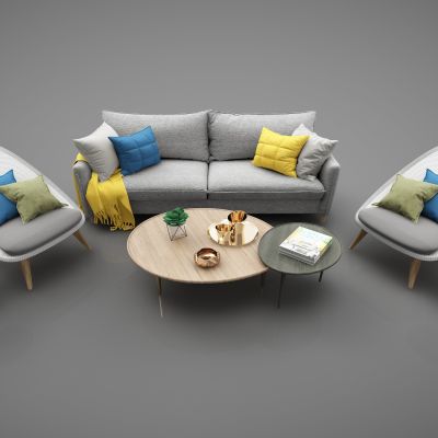 现代风格组合沙发