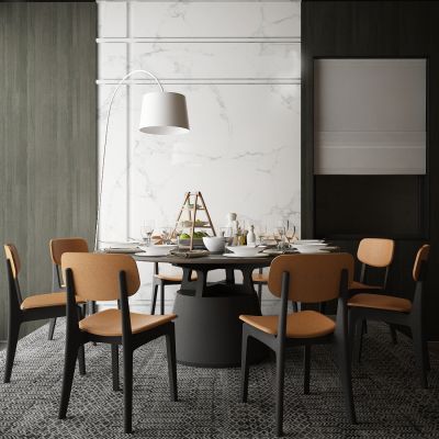  家具饰品组合3D模型