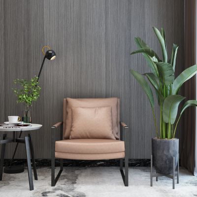 后现代休闲椅 盆栽