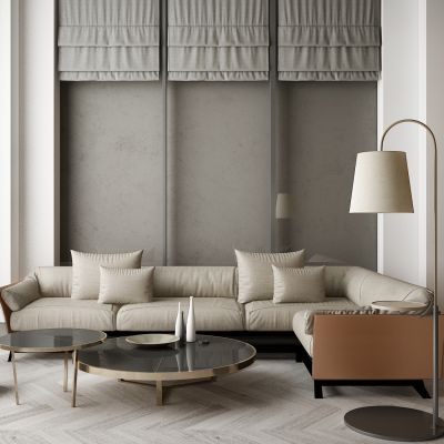  家具饰品组合3D模型