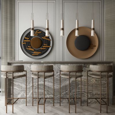  家具饰品组合3D模型