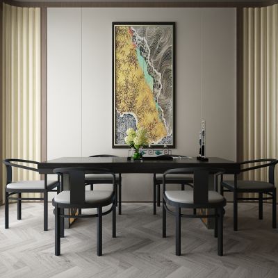  家具饰品组合3D模型