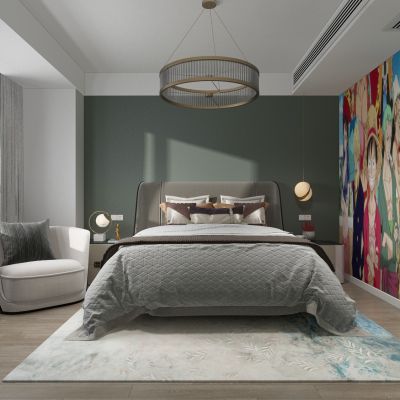  家具饰品组合3D模型