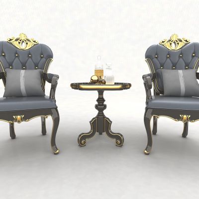 欧式风格单人沙发