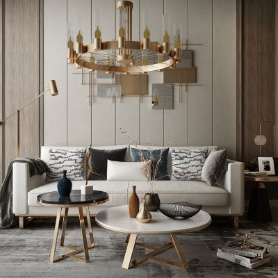  家具饰品组合3D模型