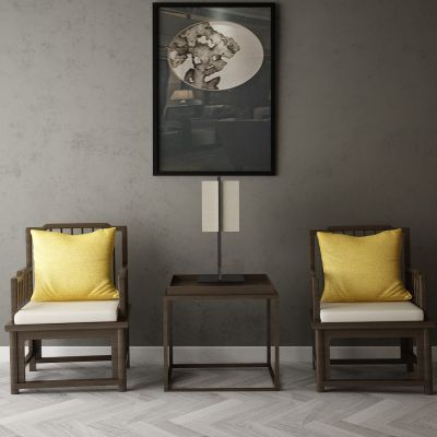  家具饰品组合3D模型