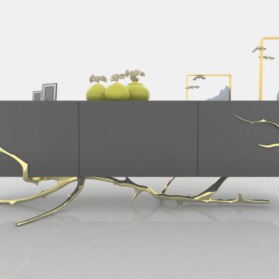 现代风格装饰柜