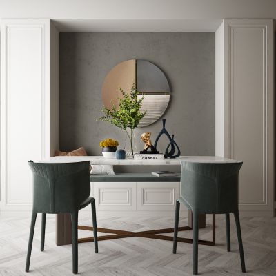 家具饰品组合3D模型