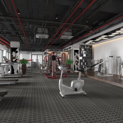 工业风健身房