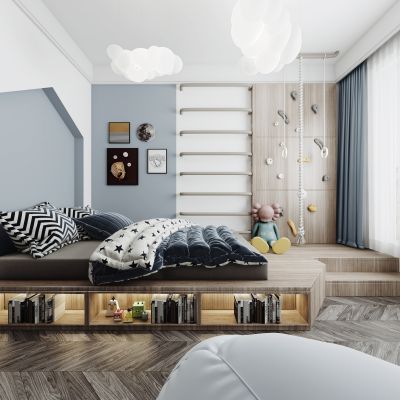 现代儿童房