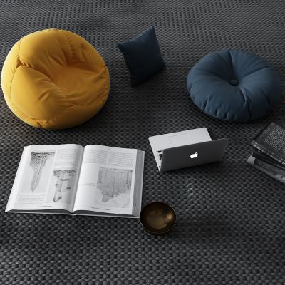 现代懒人沙发 书籍