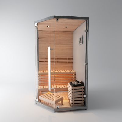 现代桑拿 干蒸房