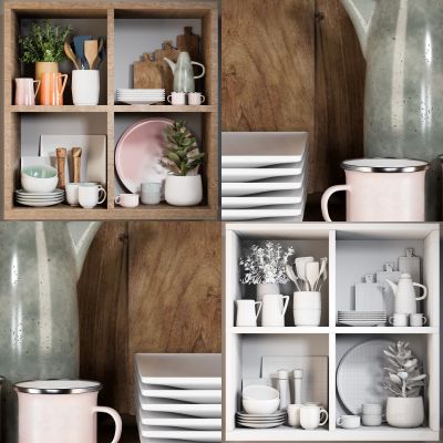 厨房用品 茶壶茶杯 菜板 盘子辈子 勺子铲子 