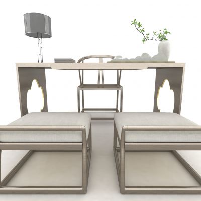 新中式风格书桌