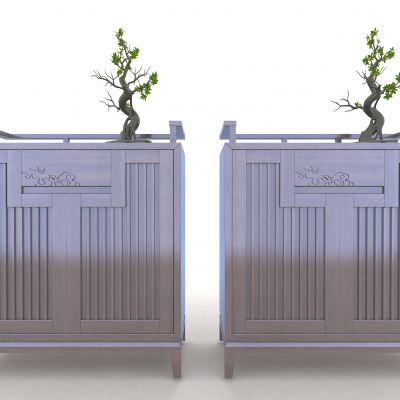 新中式风格装饰柜