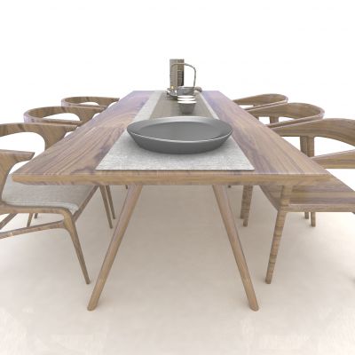 新中式风格餐桌