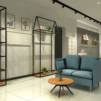 现代简约服装店