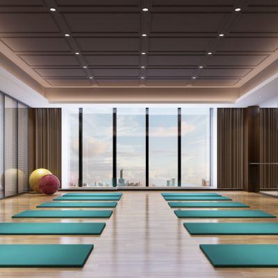 现代瑜伽室