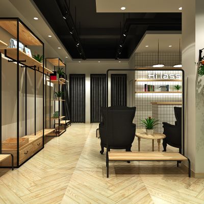 现代风格服装店