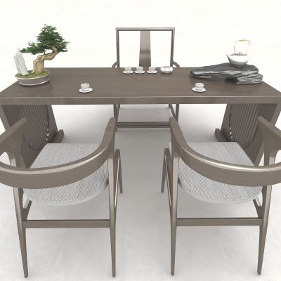 新中式风格书桌