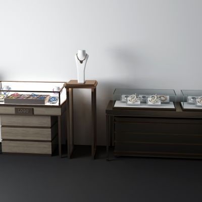 现代珠宝柜