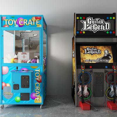 现代娃娃机 游戏机