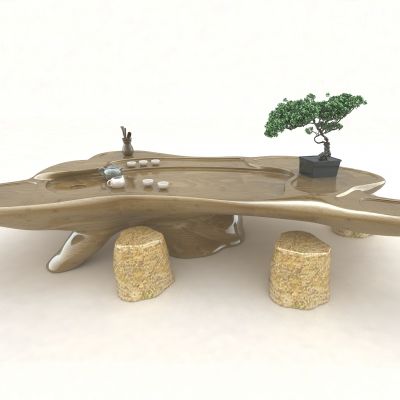 新中式风格茶桌