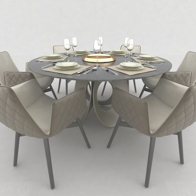 现代风格餐桌