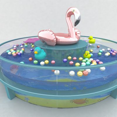 现代风格婴儿游泳池