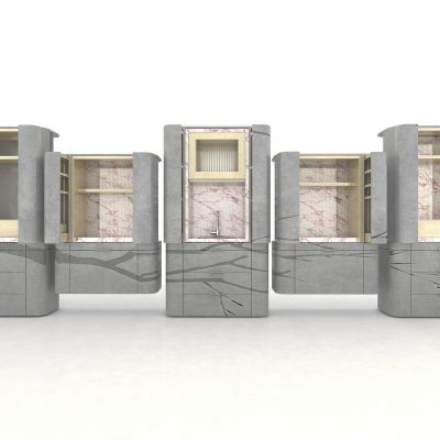 现代风格装饰柜