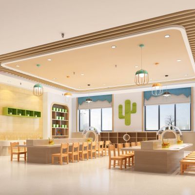 文一锦门学府里幼儿园美工室