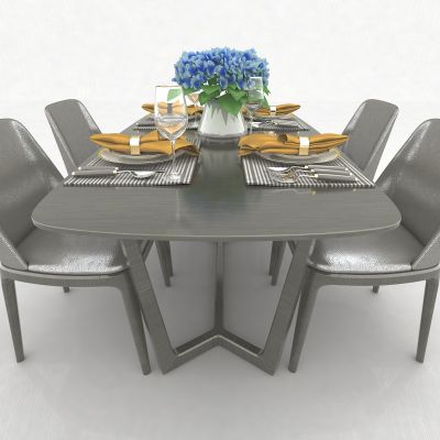 现代风格餐桌