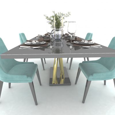 现代风格餐桌