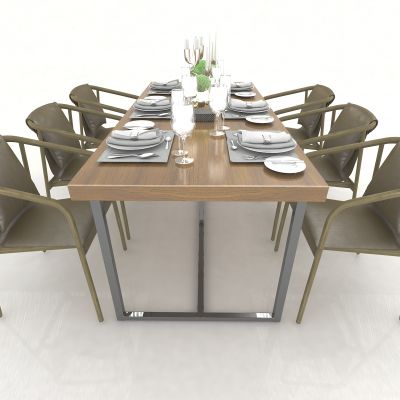 现代风格餐桌