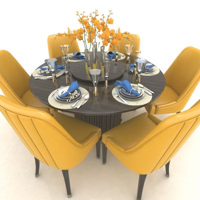 现代风格餐桌