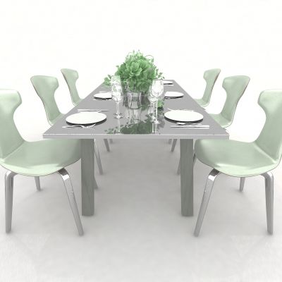 现代风格餐桌