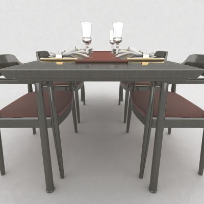 现代风格餐桌