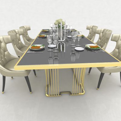 现代风格餐桌