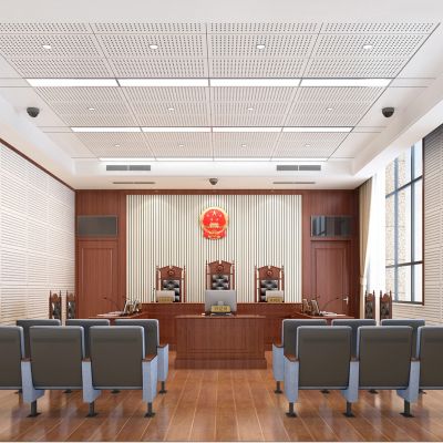 三层12人小法庭