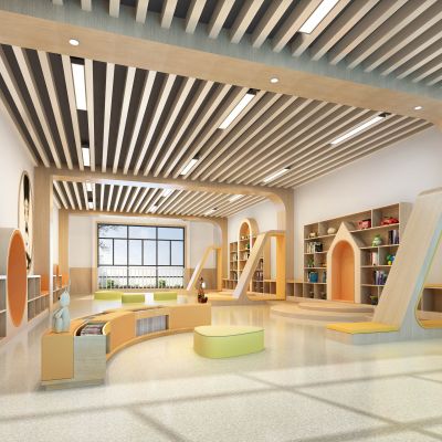 阅春晖里幼儿园亲自阅览室