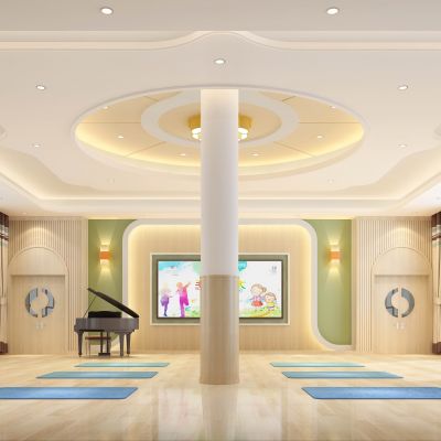 裕兴家园幼儿园音体室