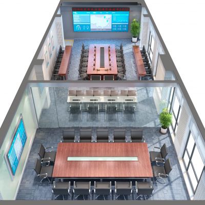 监控指挥大厅方案二