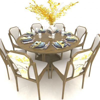现代风格餐桌