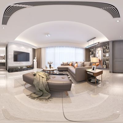 现代家装客餐厅