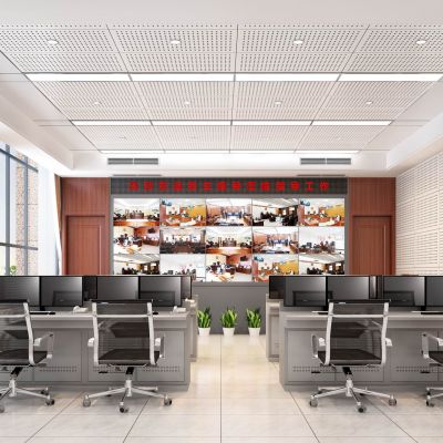 泗县法院四层集控中心大图