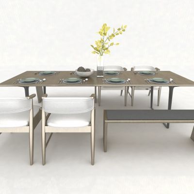 现代风格餐桌