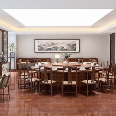 中式餐厅包厢