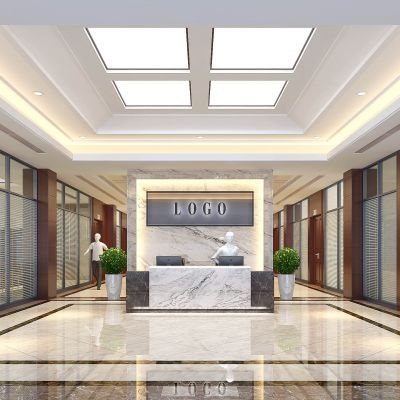 马鞍山轻工厂前台接待区