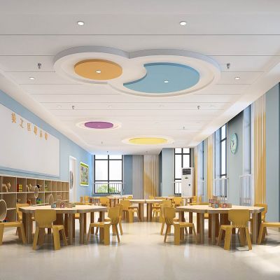 龙谷幼儿园美工室