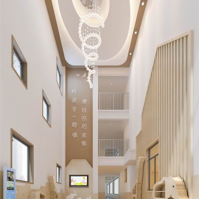 幼儿园门厅入口